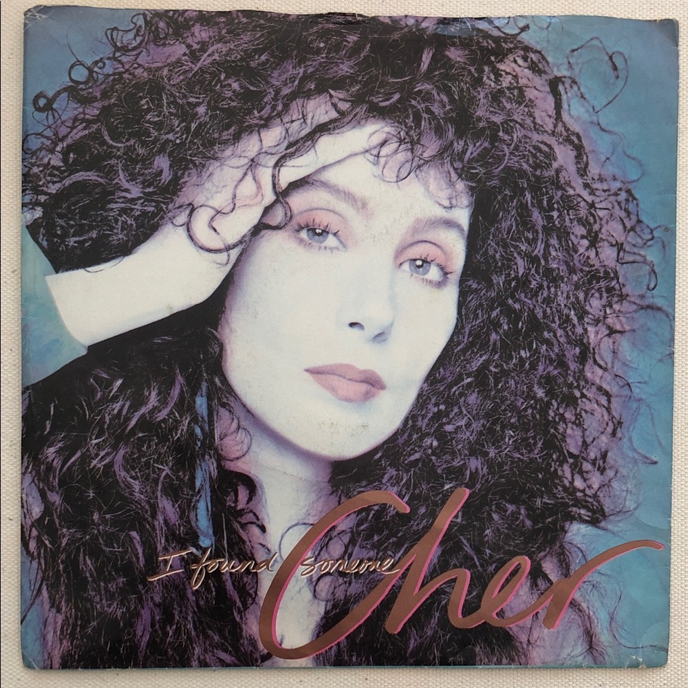 Cher I Found Someone Vinyl 45 Record
